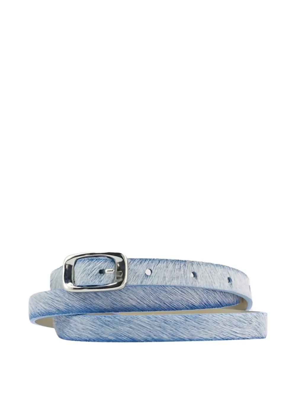 Paloma Wool Greta Square-buckle Belt In Blue