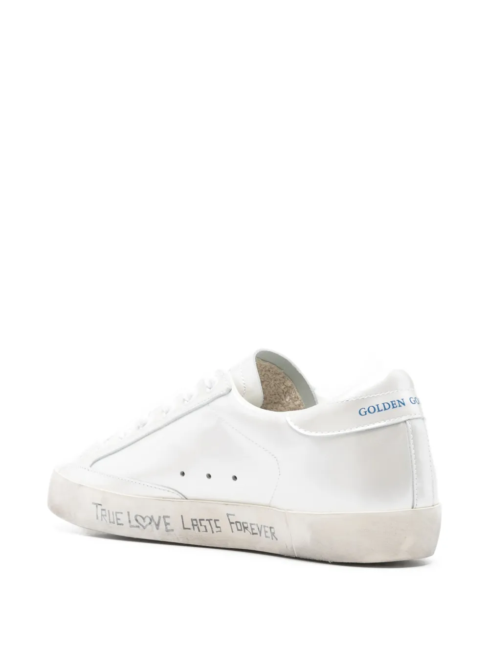 Golden Goose Super-Star Double Quarter sneakers Wit