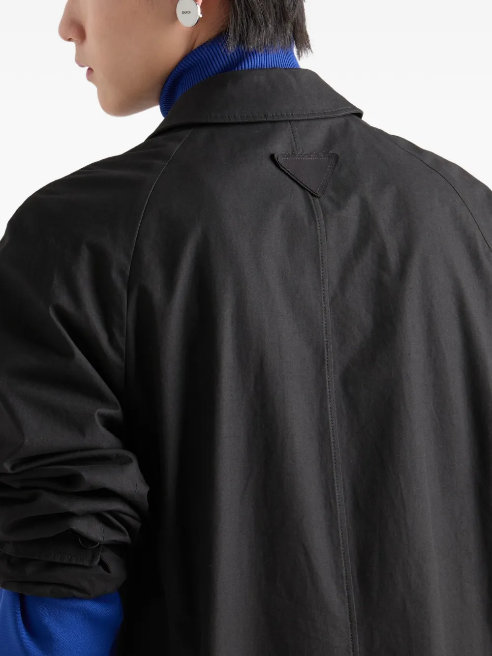 Prada Jas met knopen Zwart