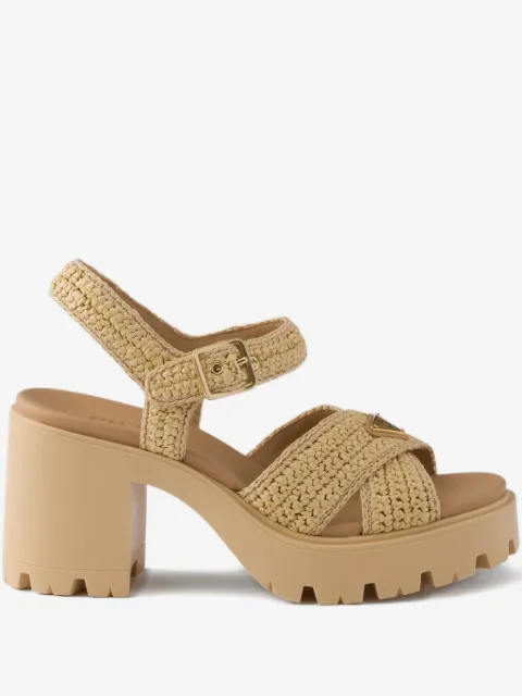 Prada クロシェ サンダル