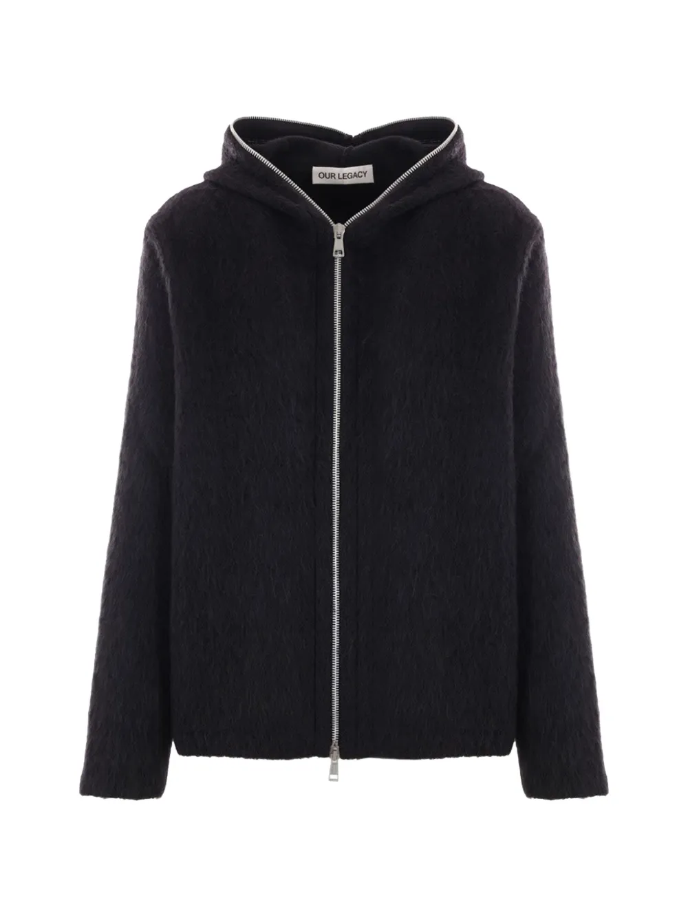 OUR LEGACY zip-up hoodie - Schwarz