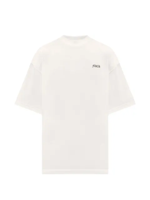 VETEMENTS oversize graphic-print T-shirt