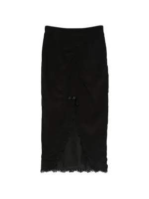 Alexander McQueen ラッフル スカート | ブラック | FARFETCH JP