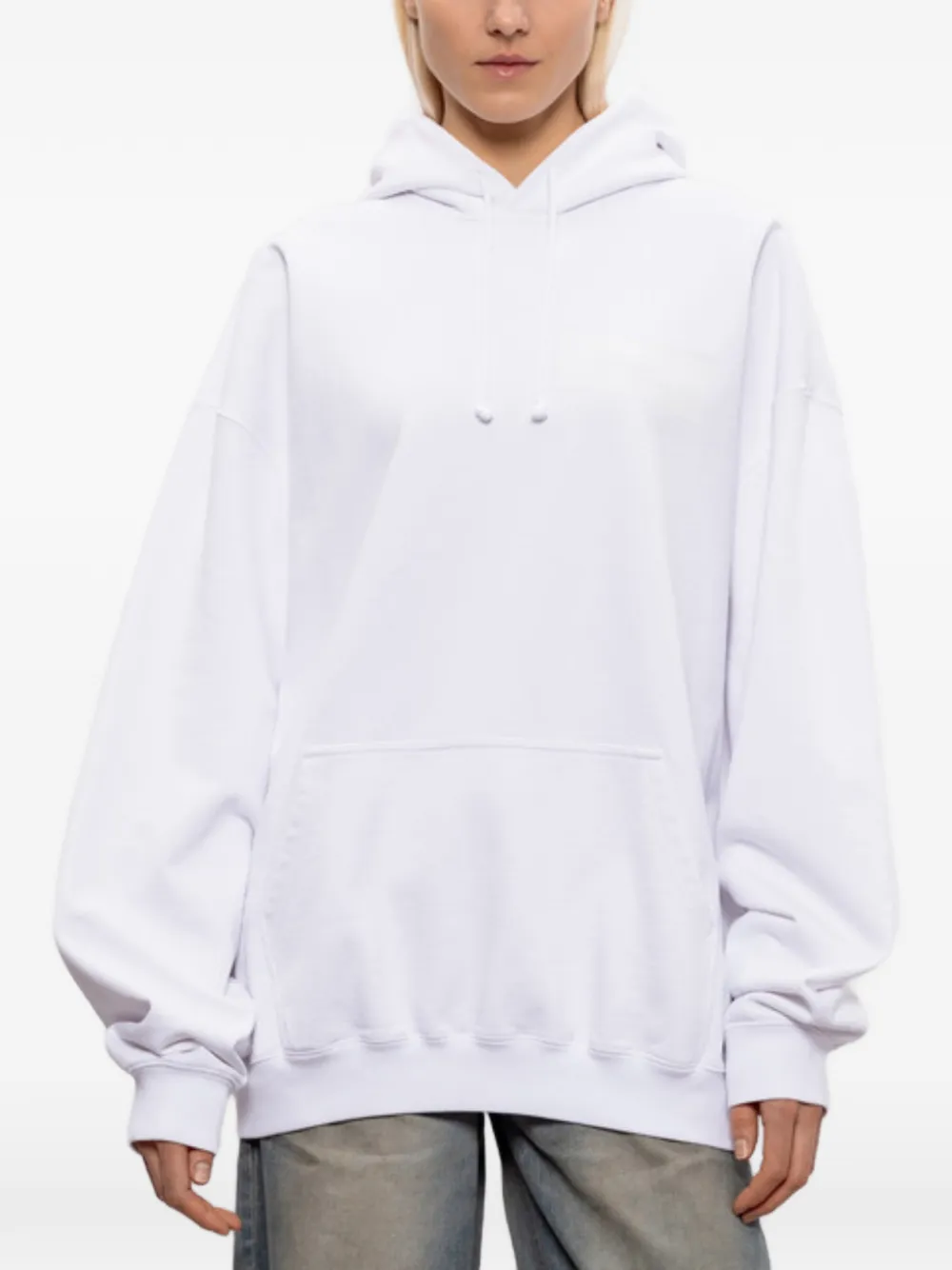 VETEMENTS Hoodie met trekkoord Wit