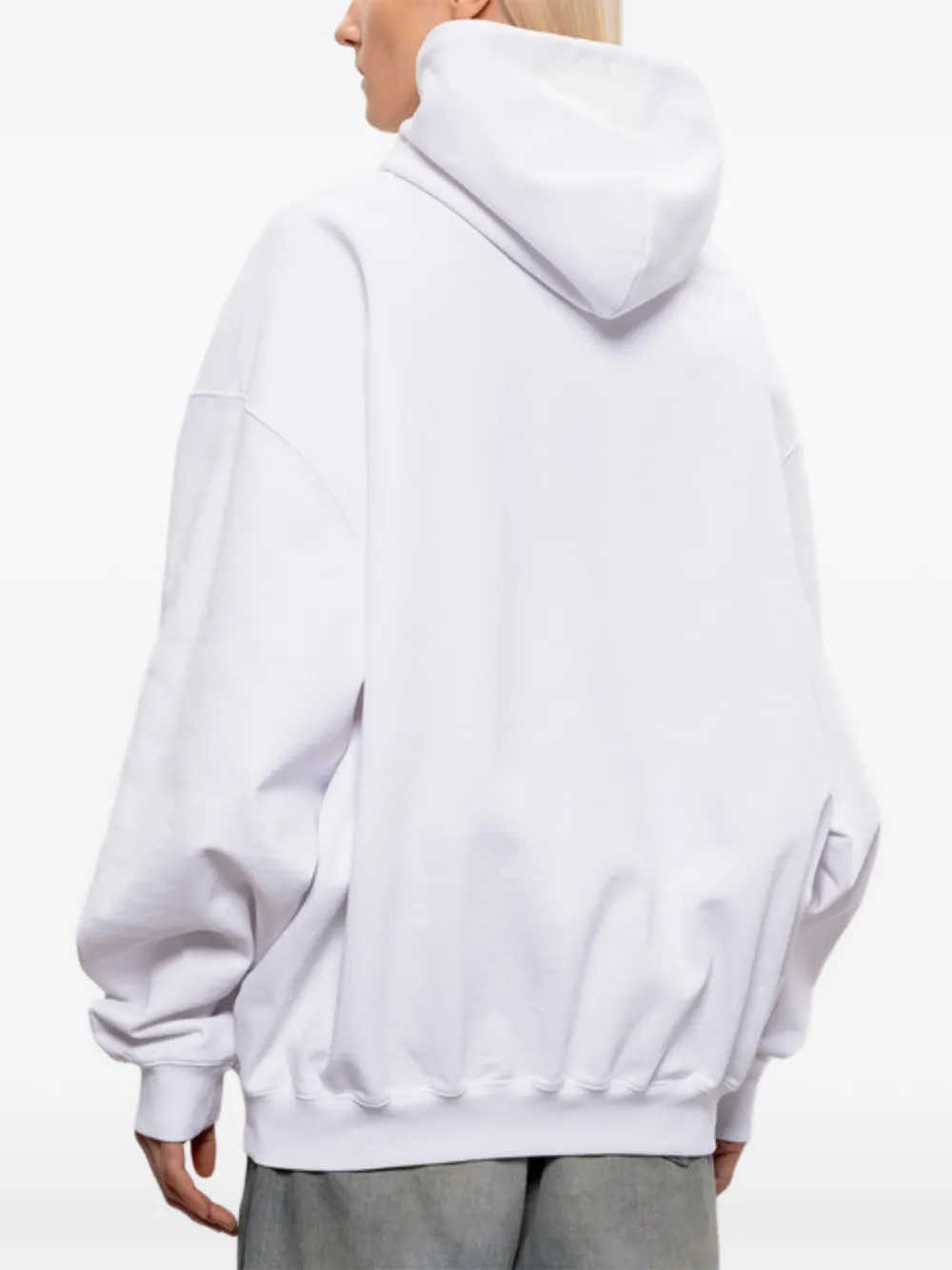 VETEMENTS Hoodie met trekkoord Wit