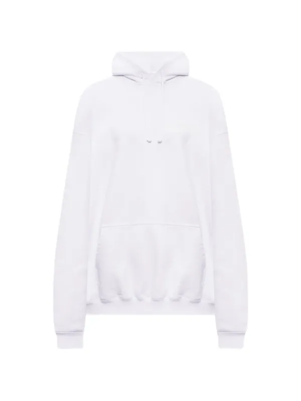VETEMENTS ドローストリング パーカー | ホワイト | FARFETCH JP