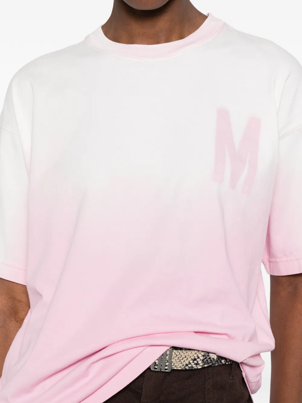Moschino T-shirt met print Roze