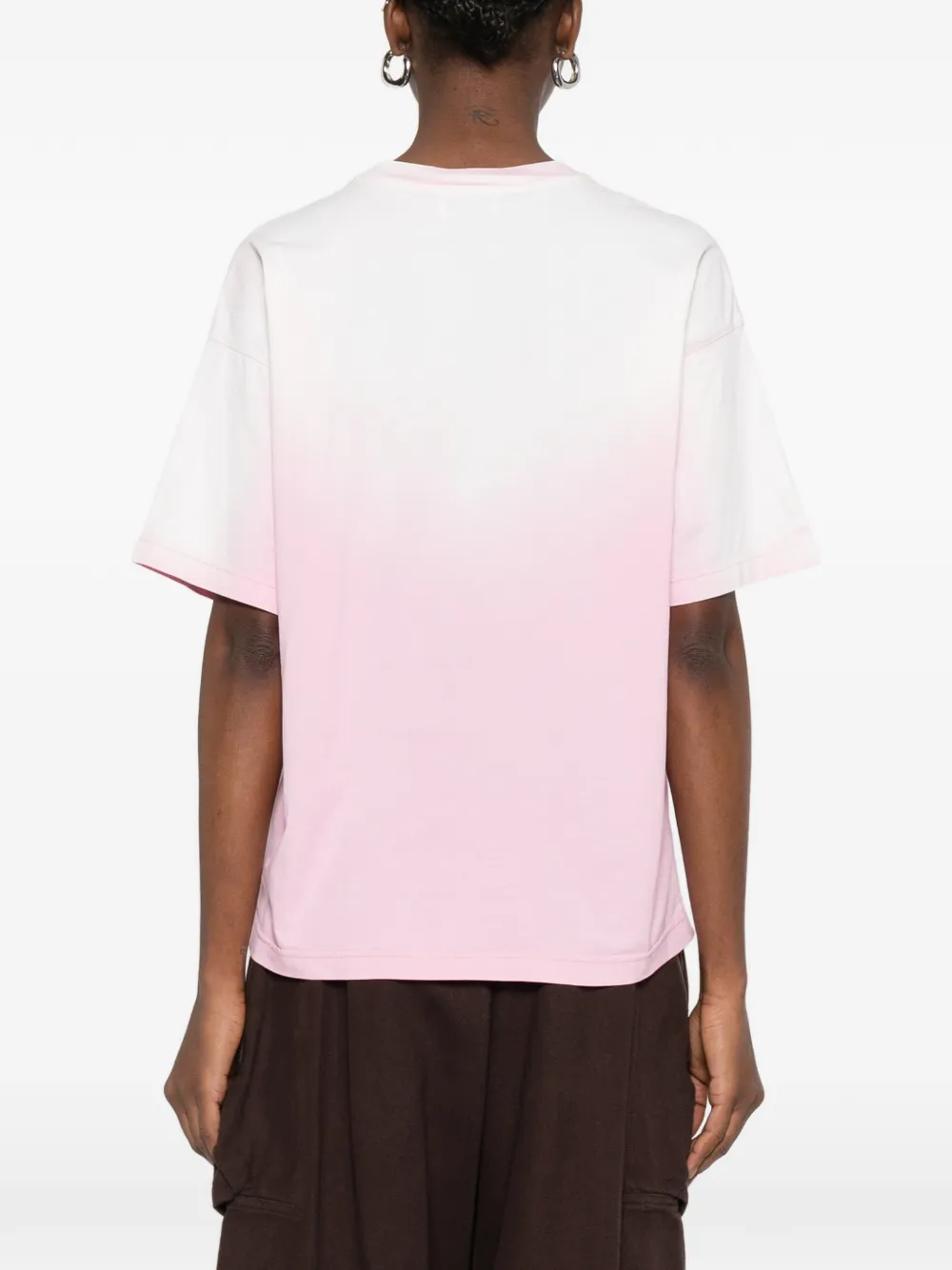 Moschino T-shirt met print Roze