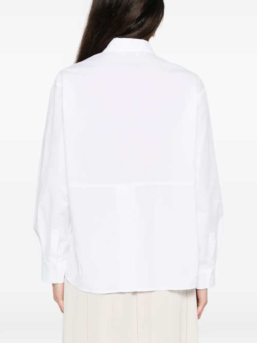 Peserico Blouse met lange mouwen Wit