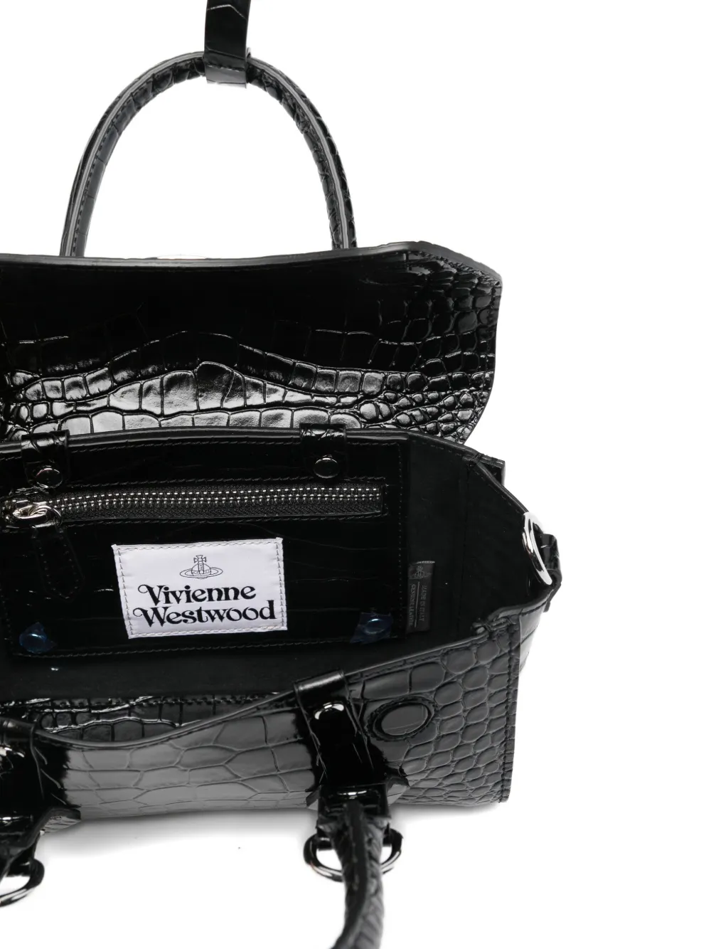 Vivienne Westwood Bettina tas met Orb-plakkaat Zwart