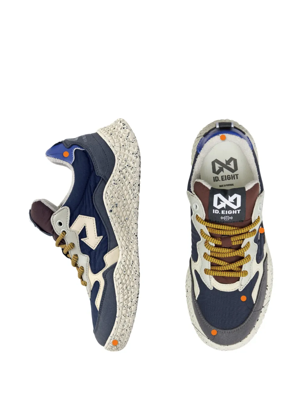 ID.EIGHT Hana sneakers met pijldetail Blauw