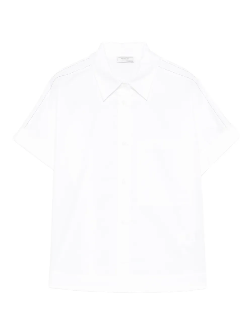 Peserico short-sleeve skirt - Weiß