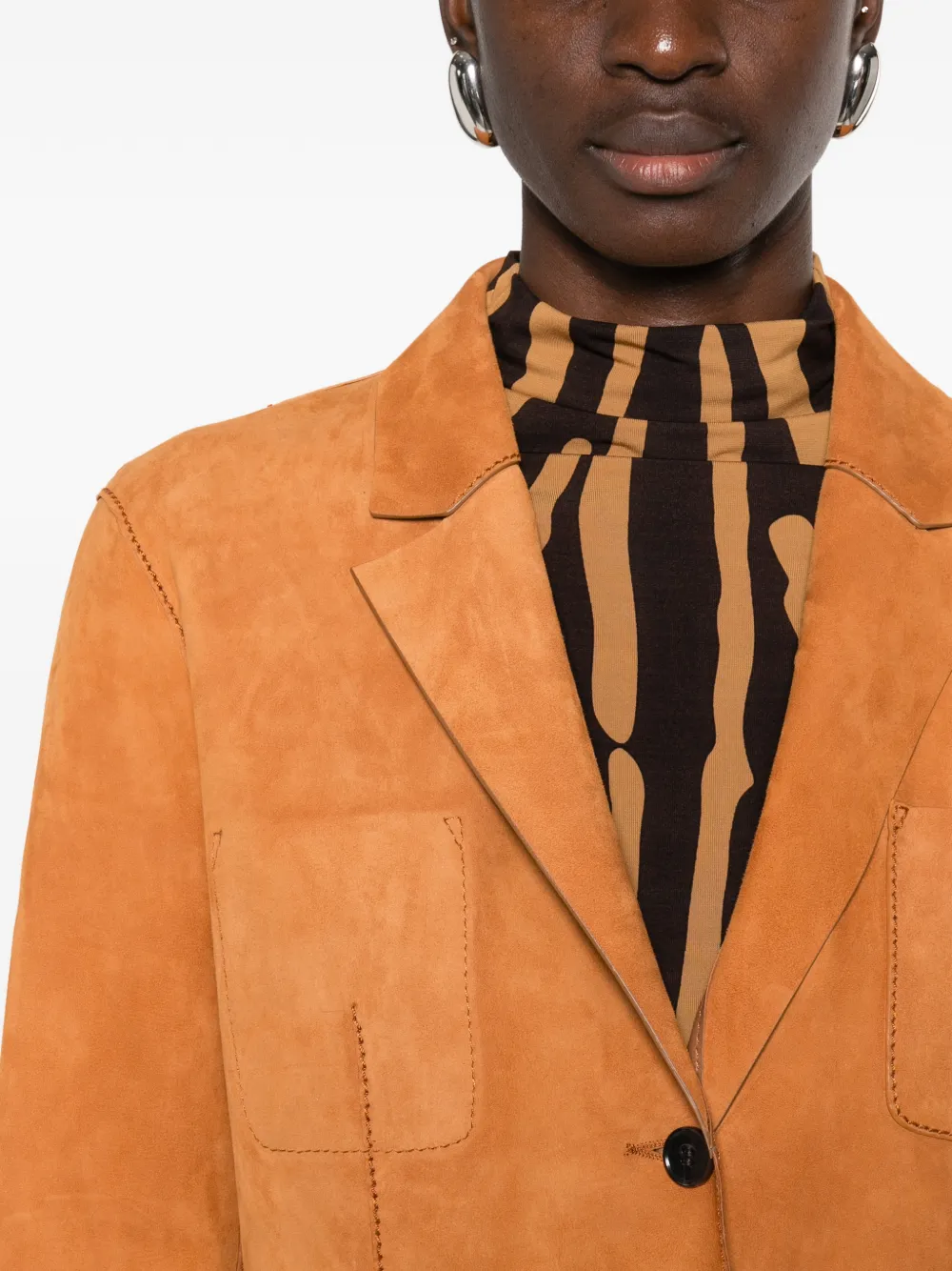 Suede Blazer