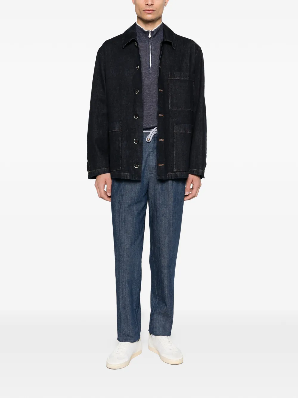 Brunello Cucinelli half-zip sweater | Pulls | Image 2