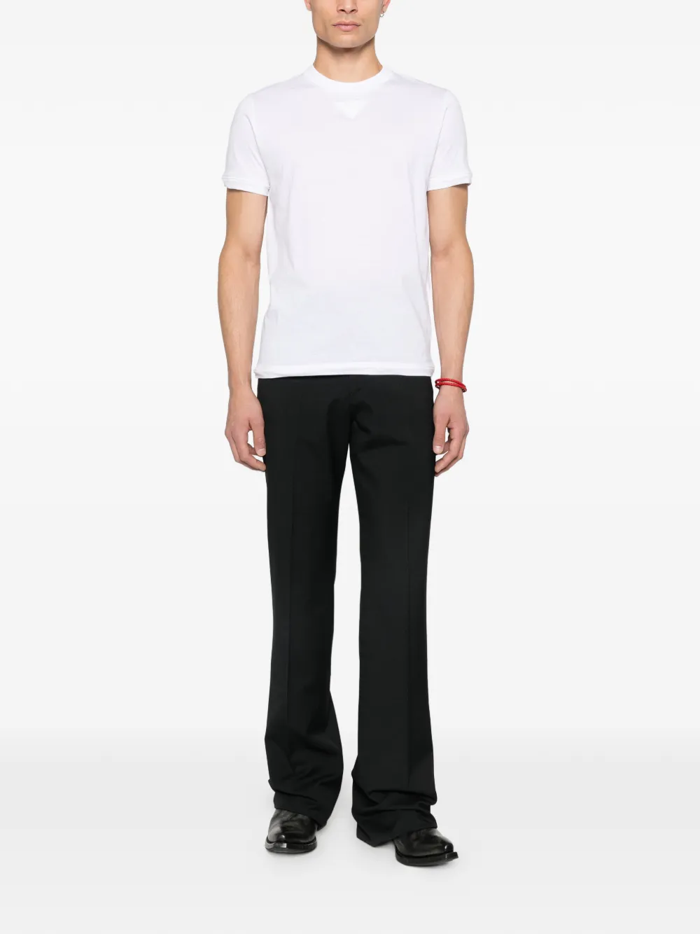 Prada wired T-shirt - Wit