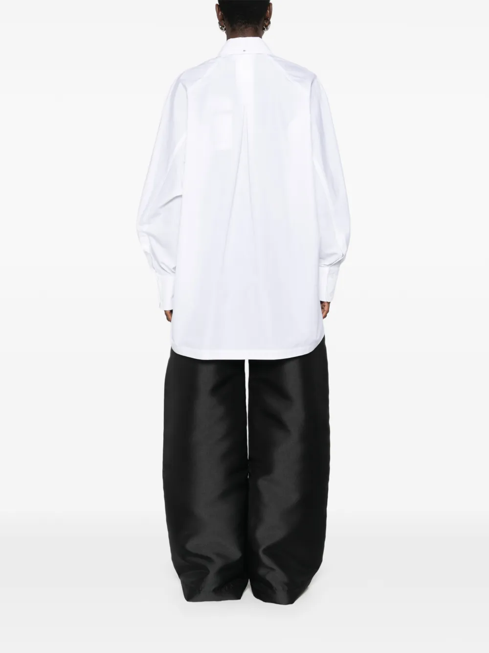 Sportmax Popeline tuniek Wit