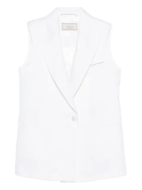 Peserico haut ceinturé sans manches