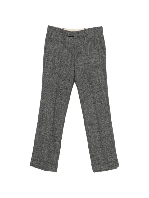 Valentino Garavani cuffed-hem trousers