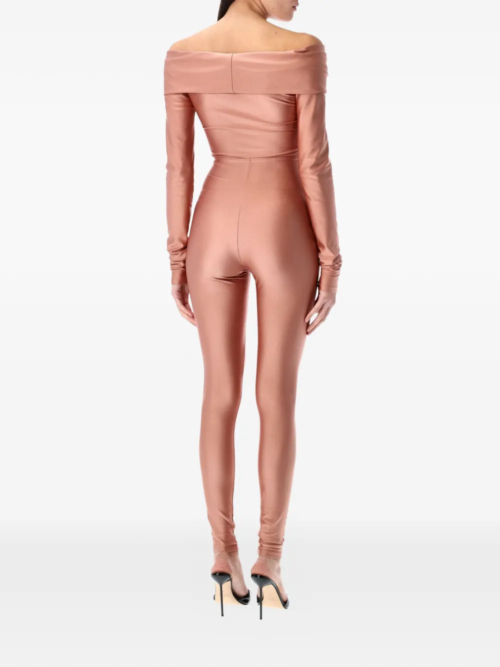 THE ANDAMANE Off-shoulder jumpsuit - Roze