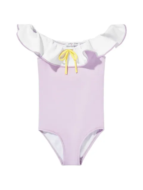Nessi Byrd Kids bow-detail swimsuit