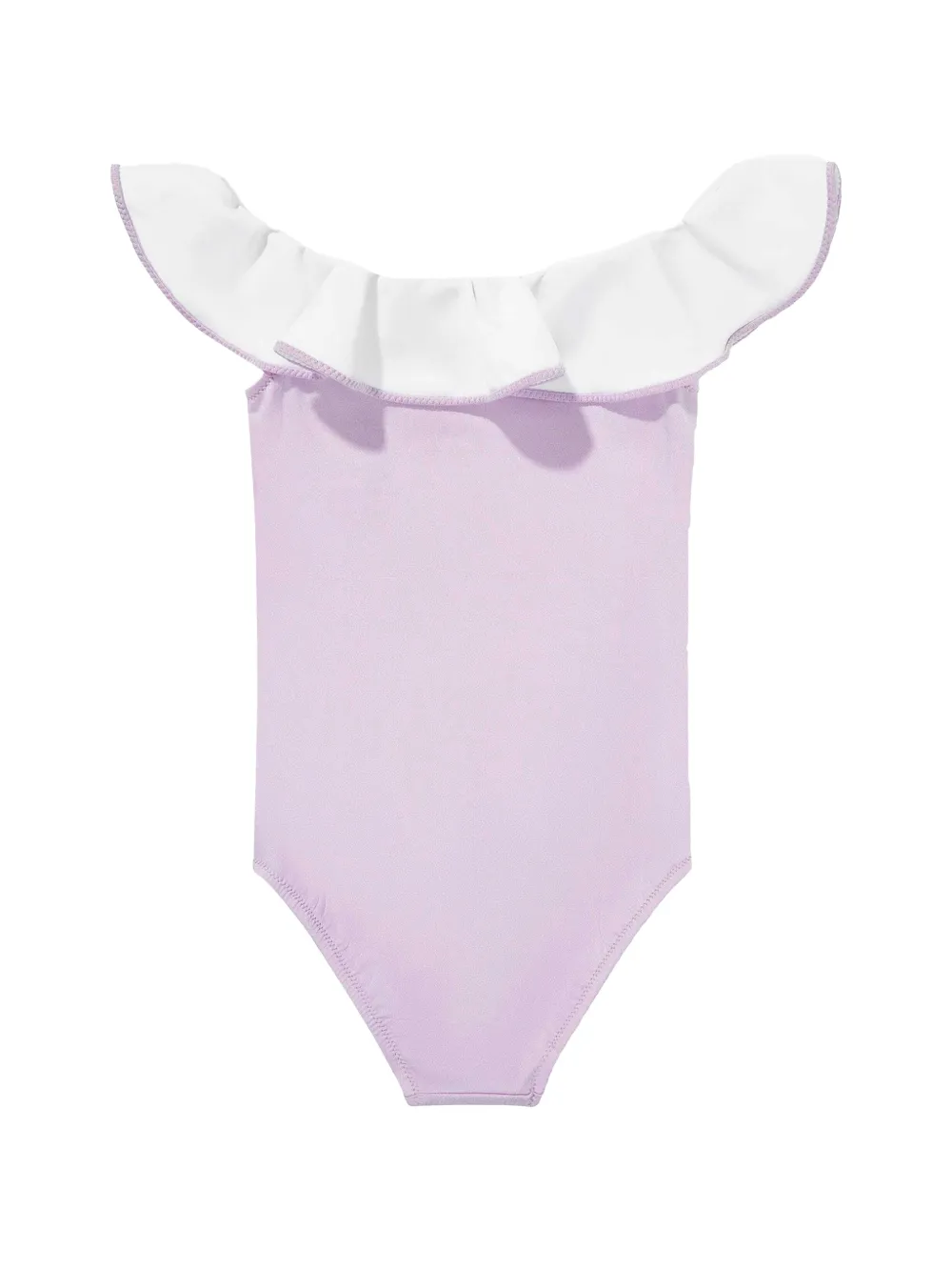Nessi Byrd Kids Badpak met strikdetail Paars