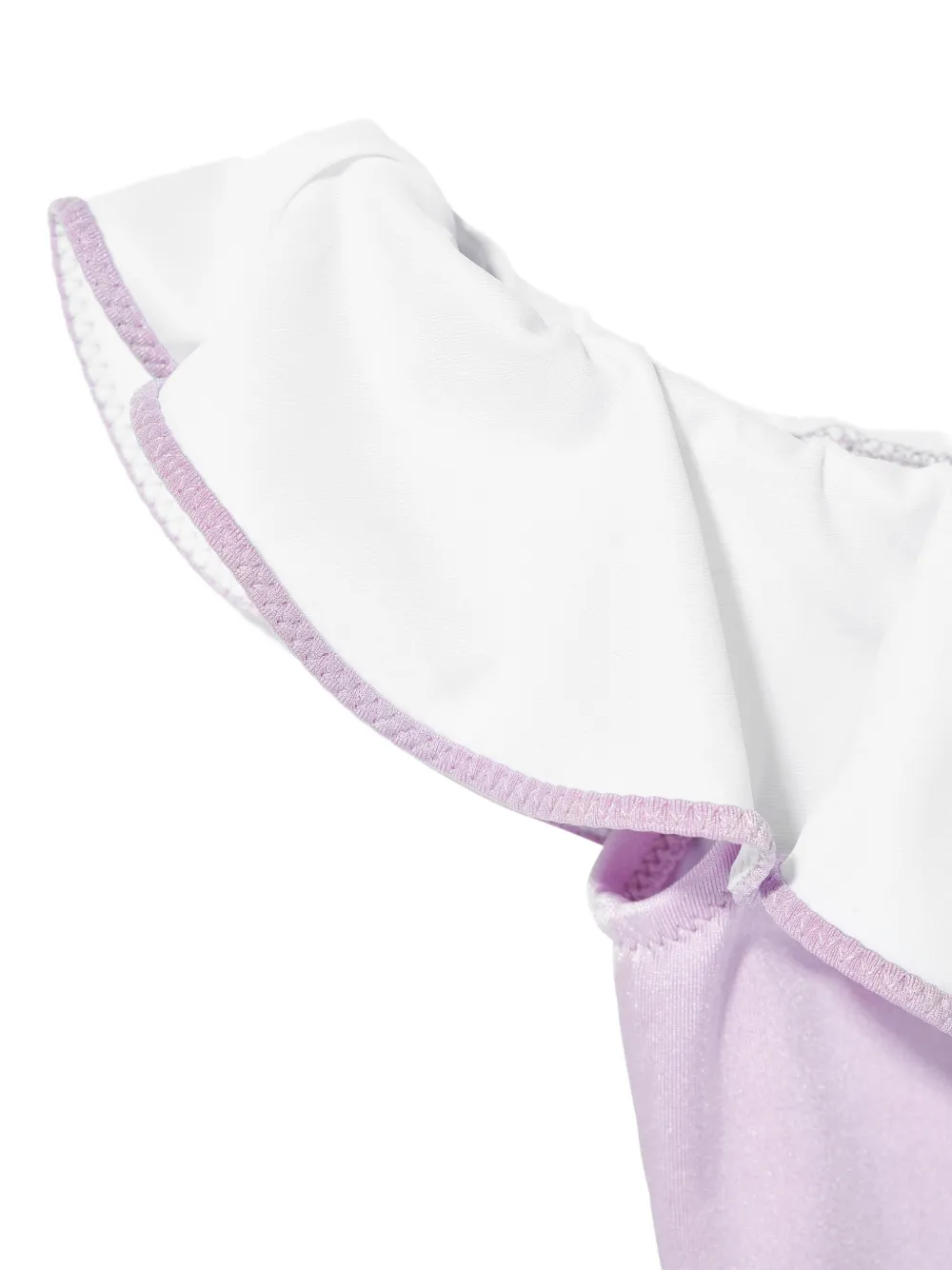 Nessi Byrd Kids Badpak met strikdetail Paars