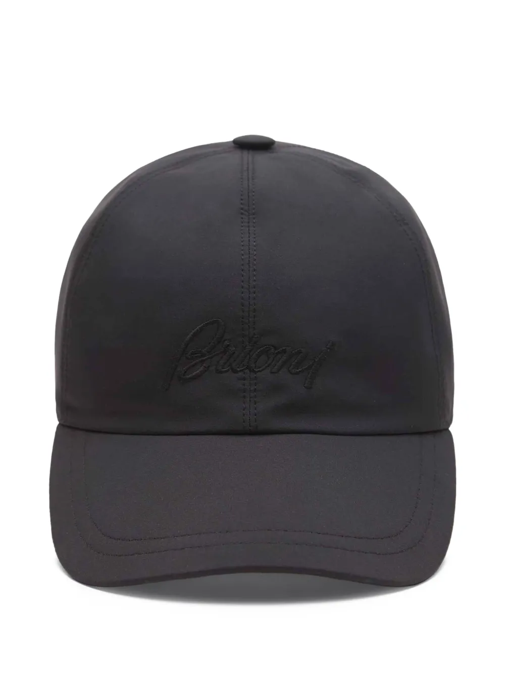 Brioni Performa embroidered cap - Blu