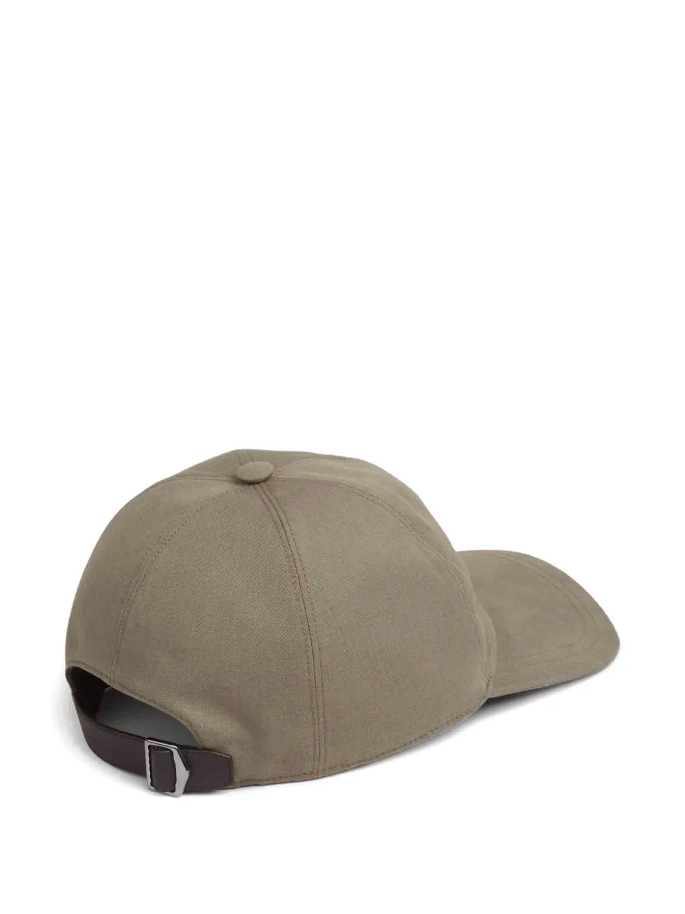 Brioni embroidered baseball cap - Beige