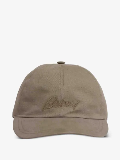 Brioni embroidered baseball cap