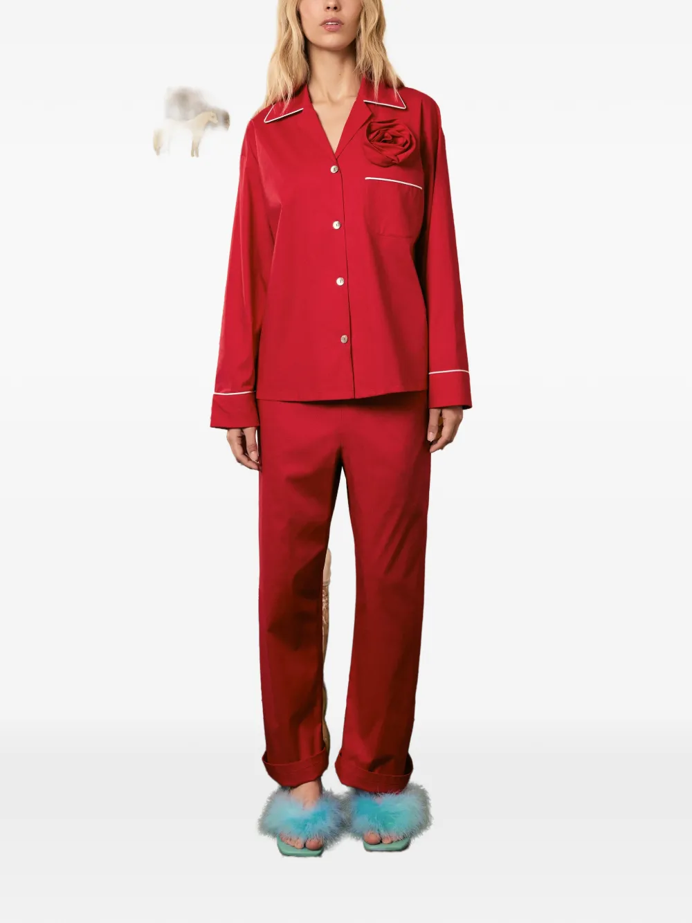 Sleeper The Rose Pajama In Red