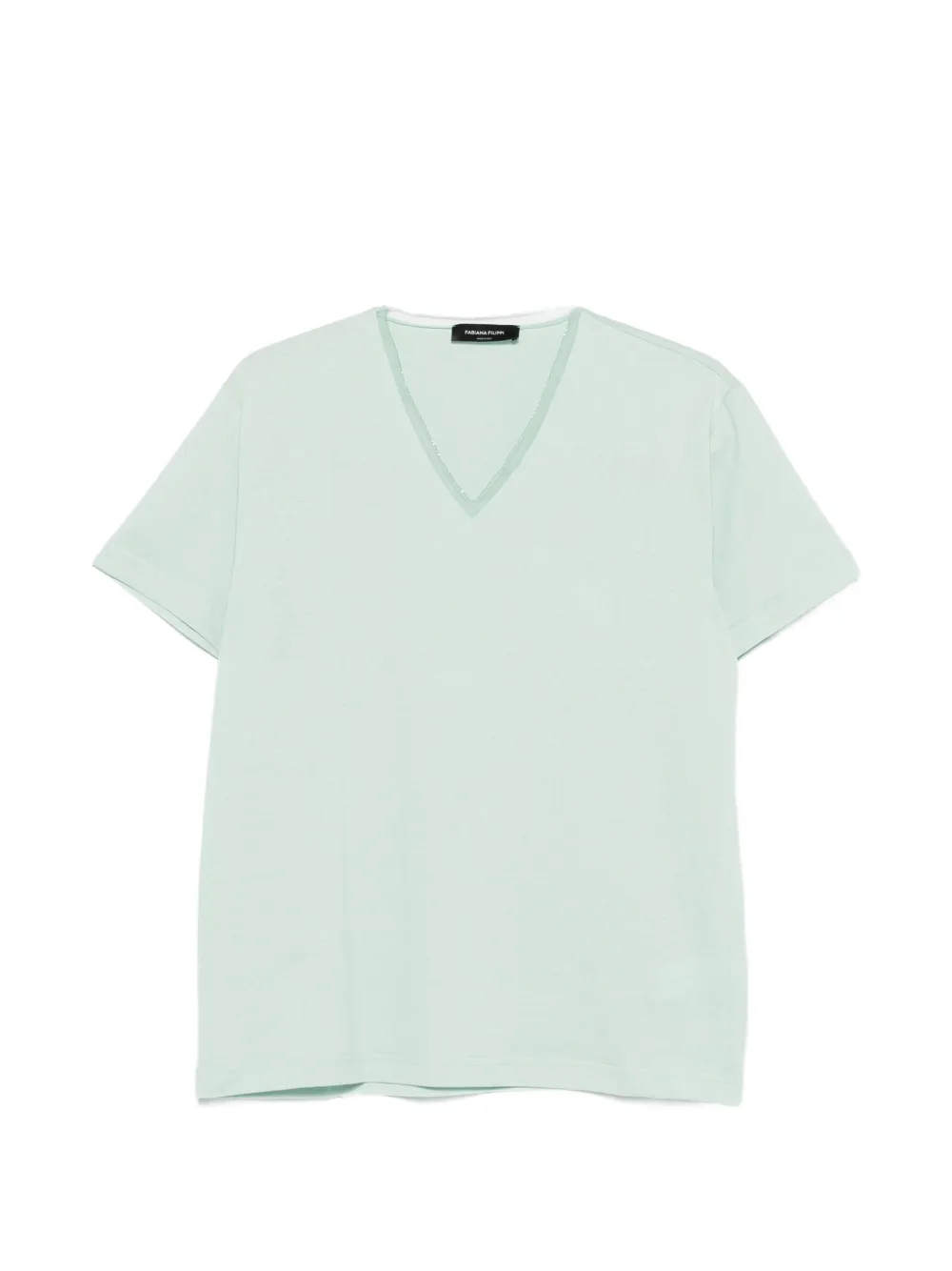 Fabiana Filippi V-neck T-shirt - Verde