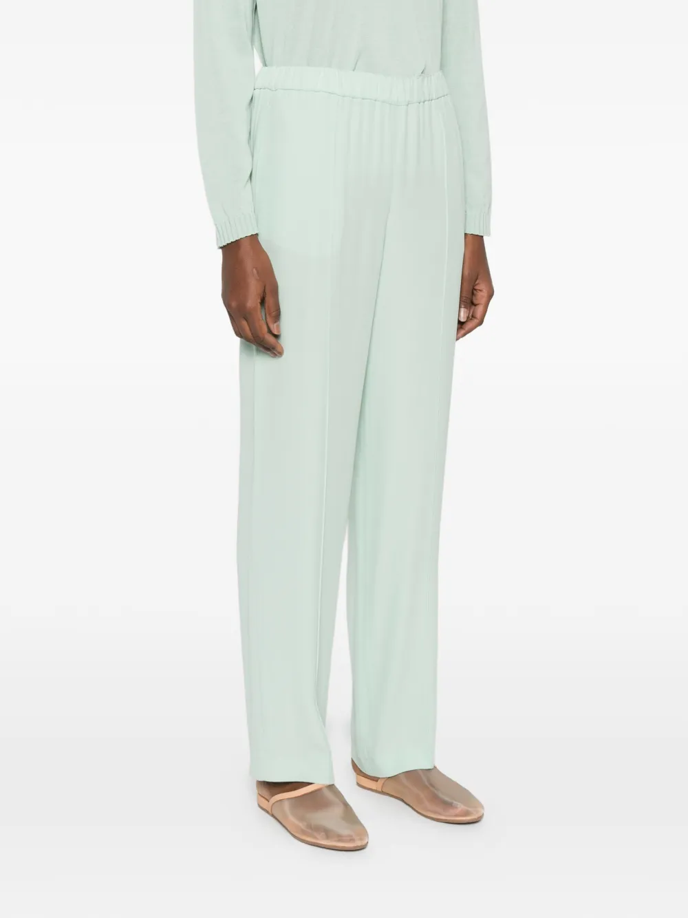  Fabiana Filippi Elasticated Trousers - Green 