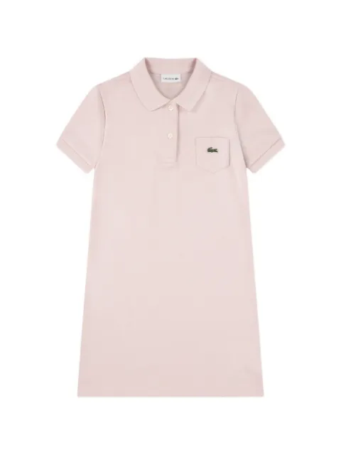 Lacoste Kids logo-detail pocket dress
