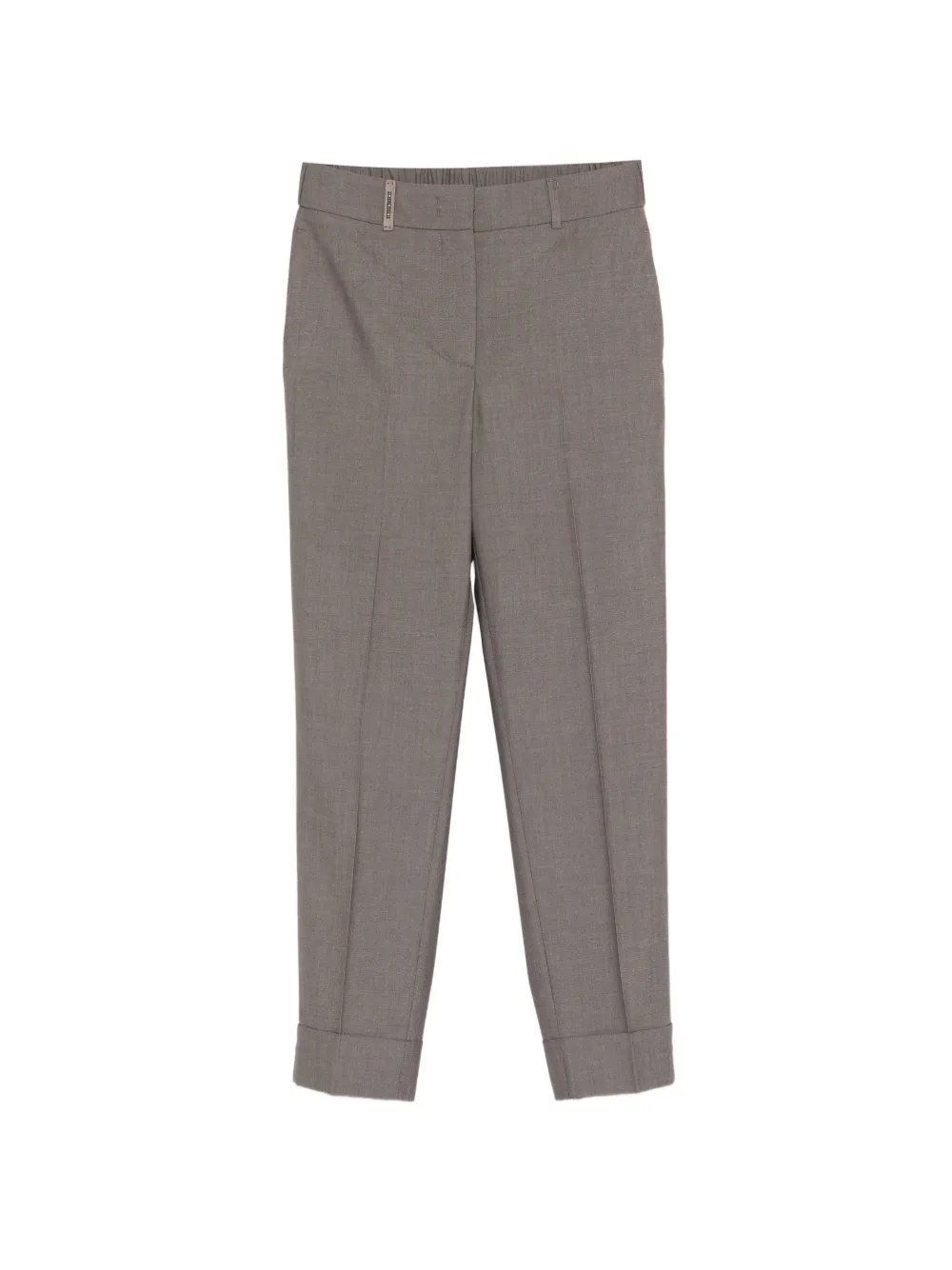 Peserico cuffed trousers - Grigio
