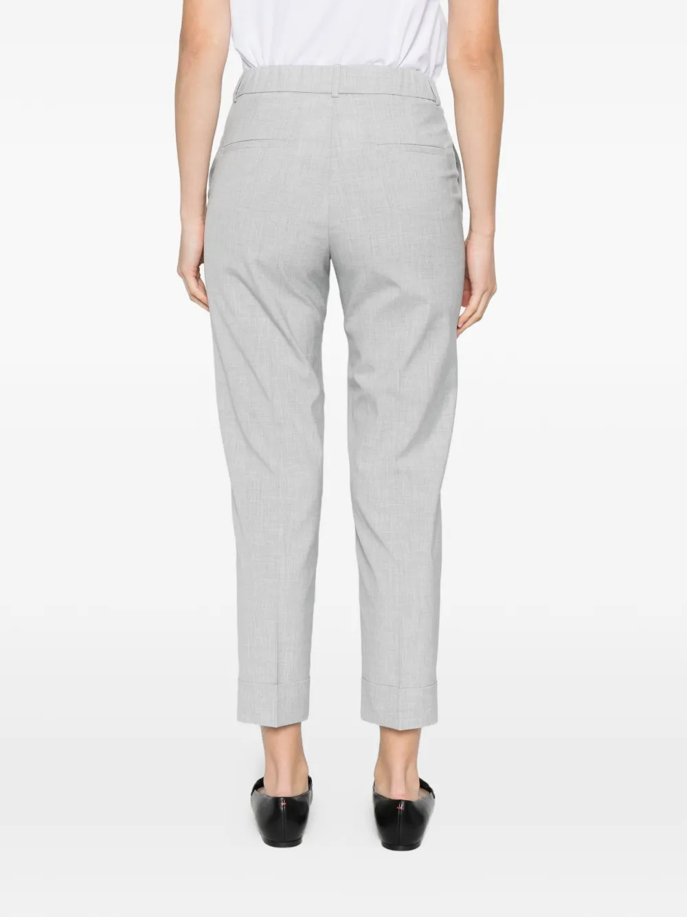 Peserico Pantalon met cuffs Grijs