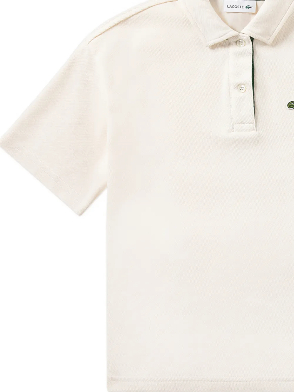 Lacoste Kids Poloshirt met korte mouwen Beige