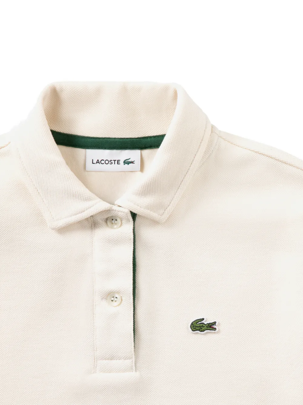 Lacoste Kids Poloshirt met korte mouwen Beige