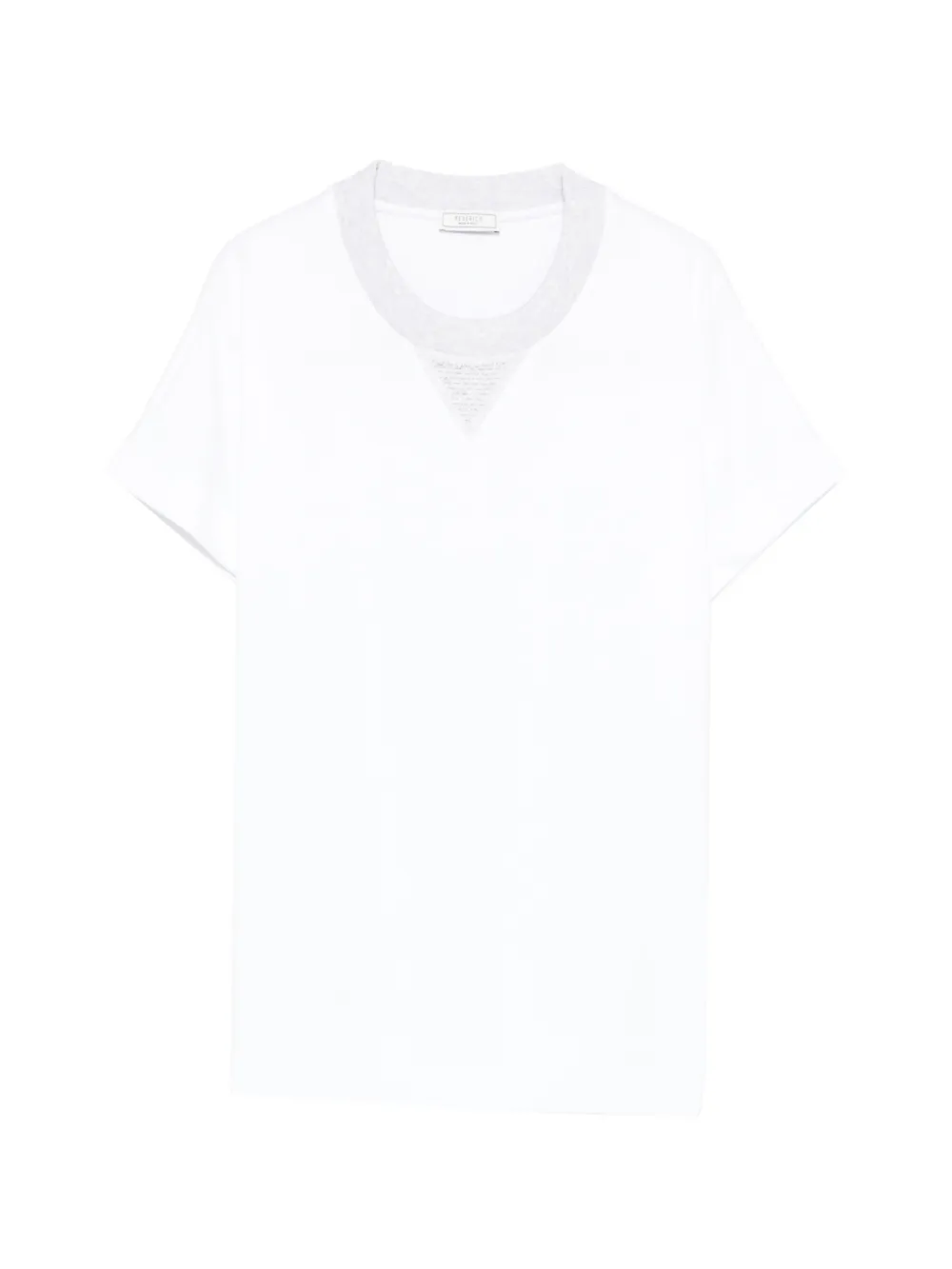 Peserico crew-neck T-shirt - Bianco