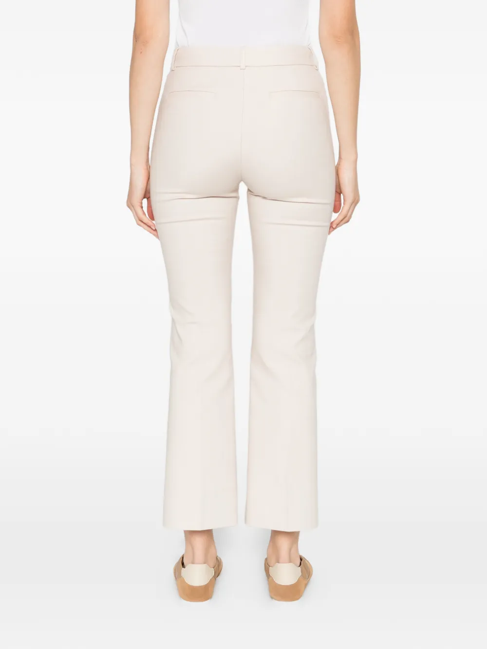 Peserico Broek met split Wit