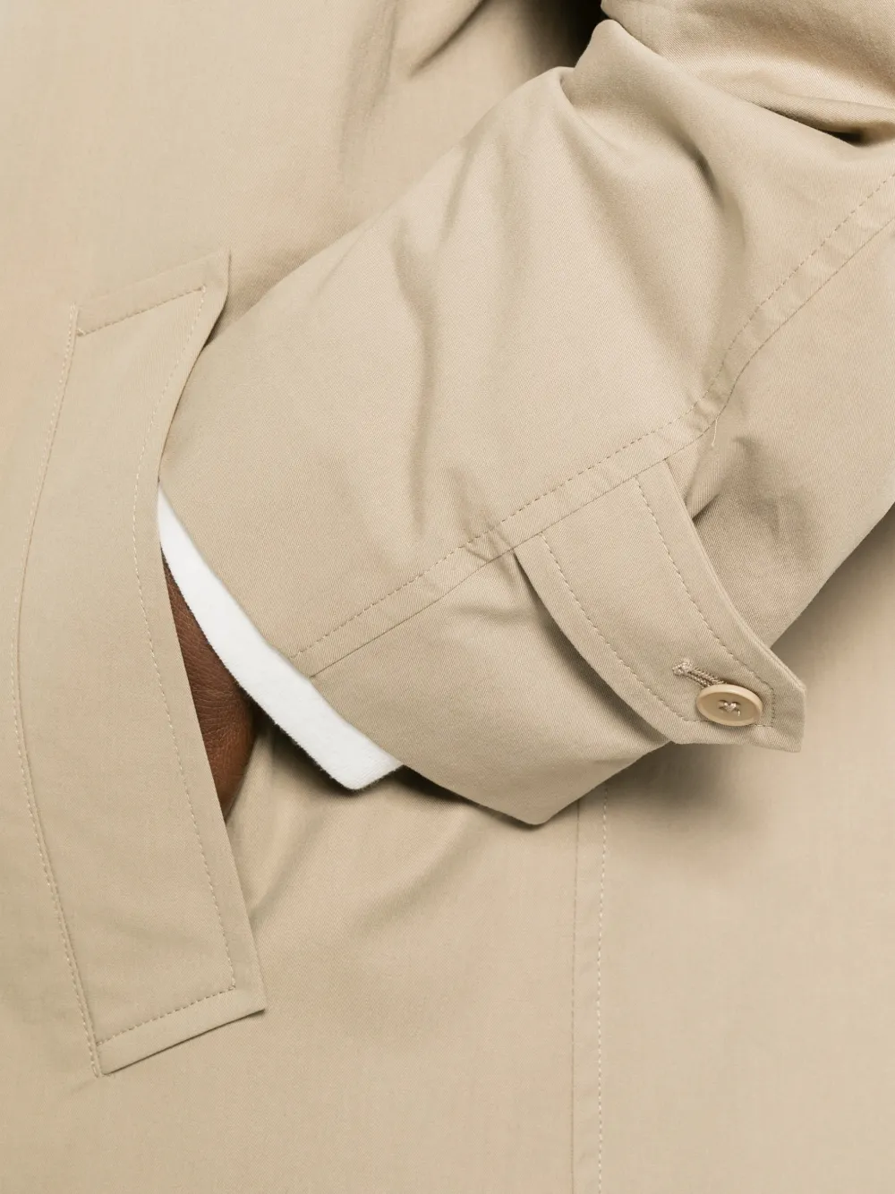 The Row Dayton coat Beige