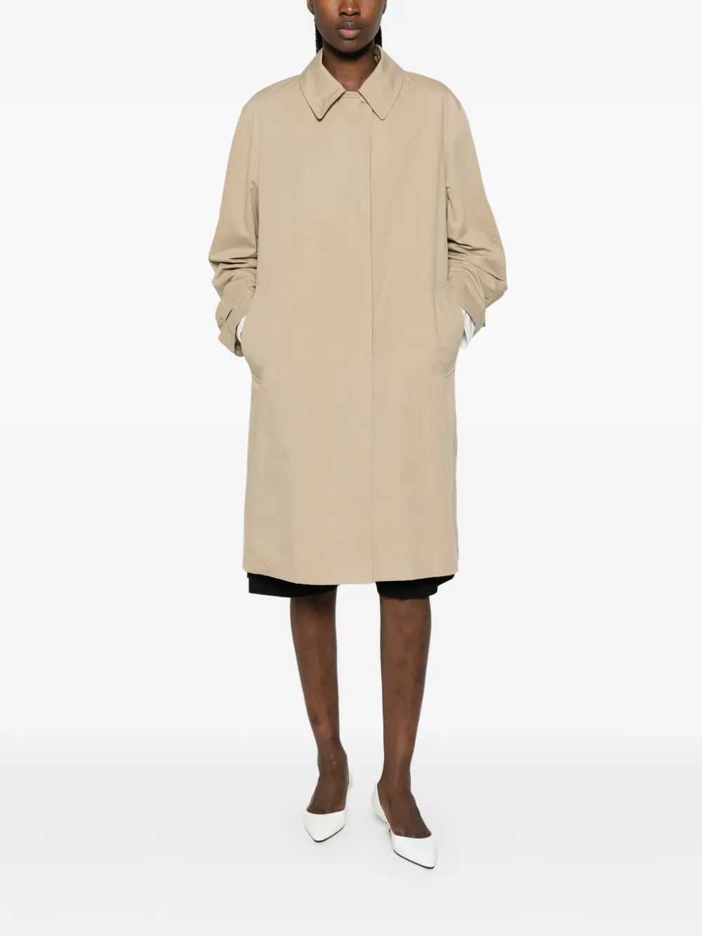 The Row Dayton coat Beige