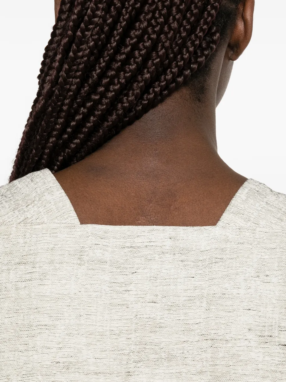 The Row Hamza Top in Grey, view 5