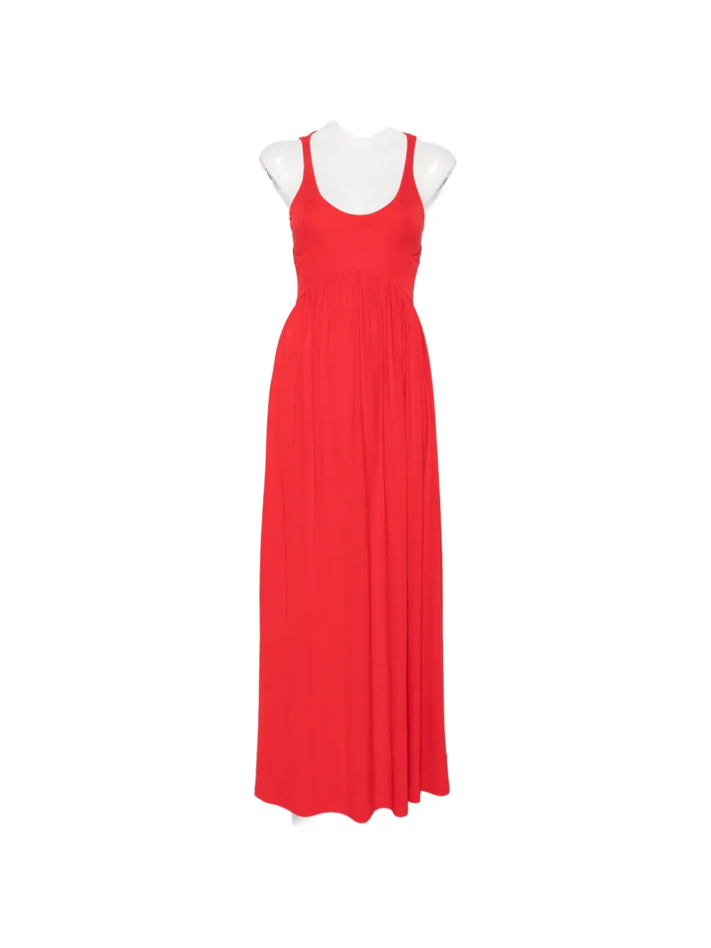 Sportmax Panino scoop-neck maxi dress - Rosso