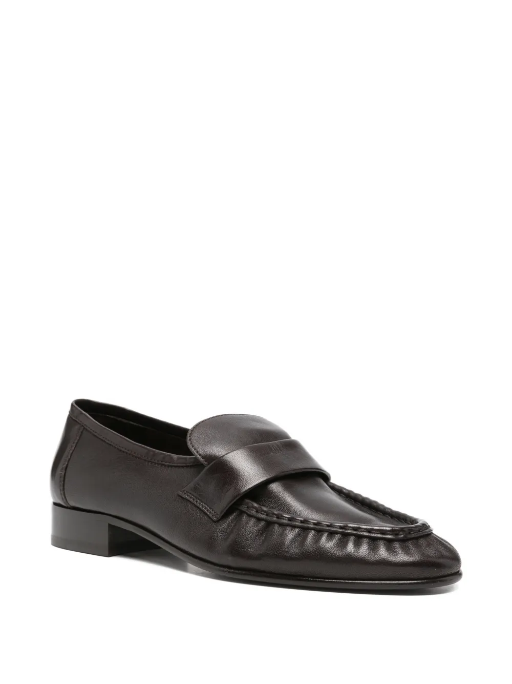 The Row square-toe penny loafers Bruin