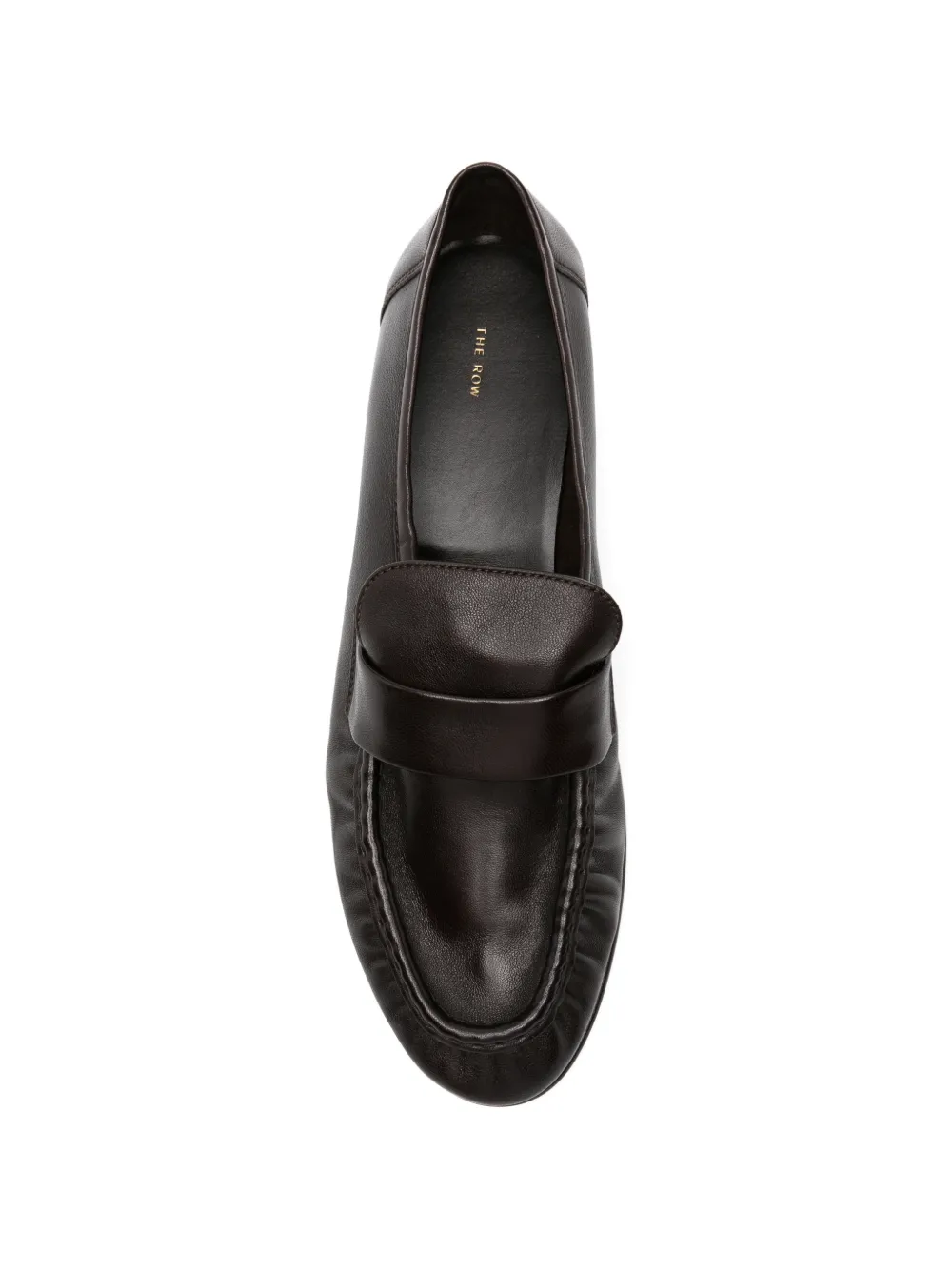 The Row square-toe penny loafers Bruin