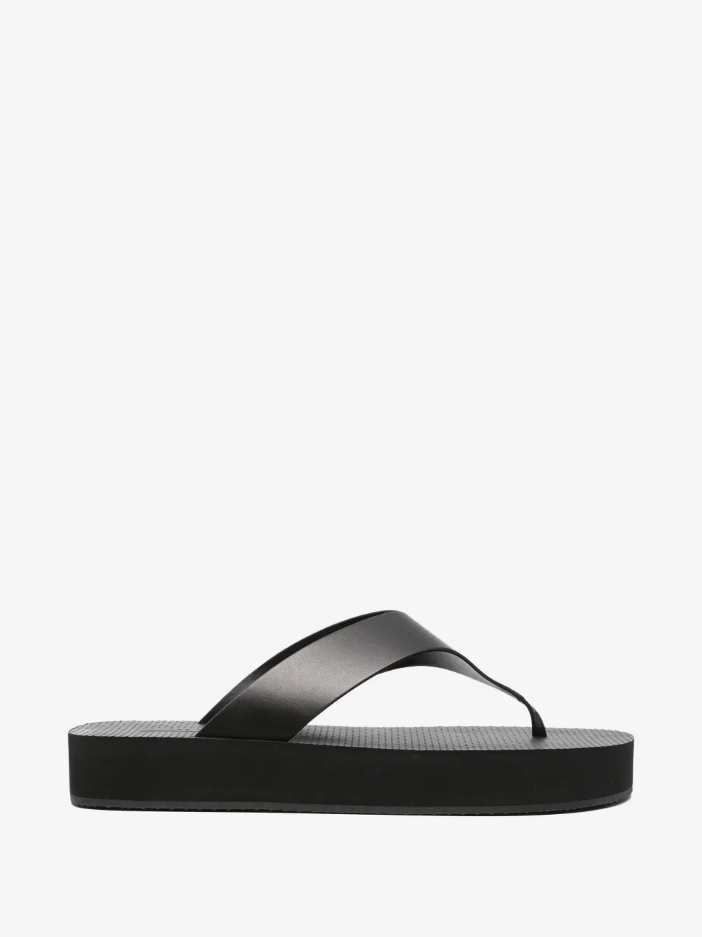 The Row Ginza flatform flip-flops | Black | Image 1