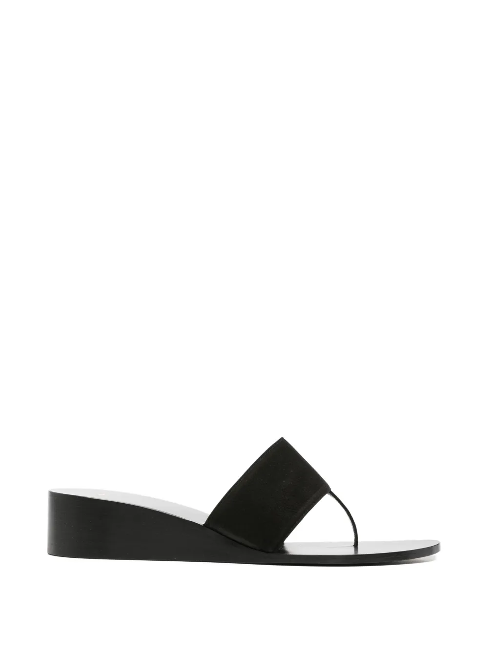 Jude Lucille nubuck leren sandalen Zwart