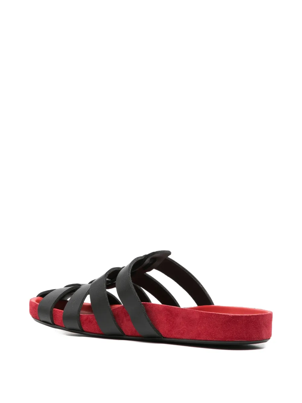 Jude Dusty gekooide sandalen Zwart