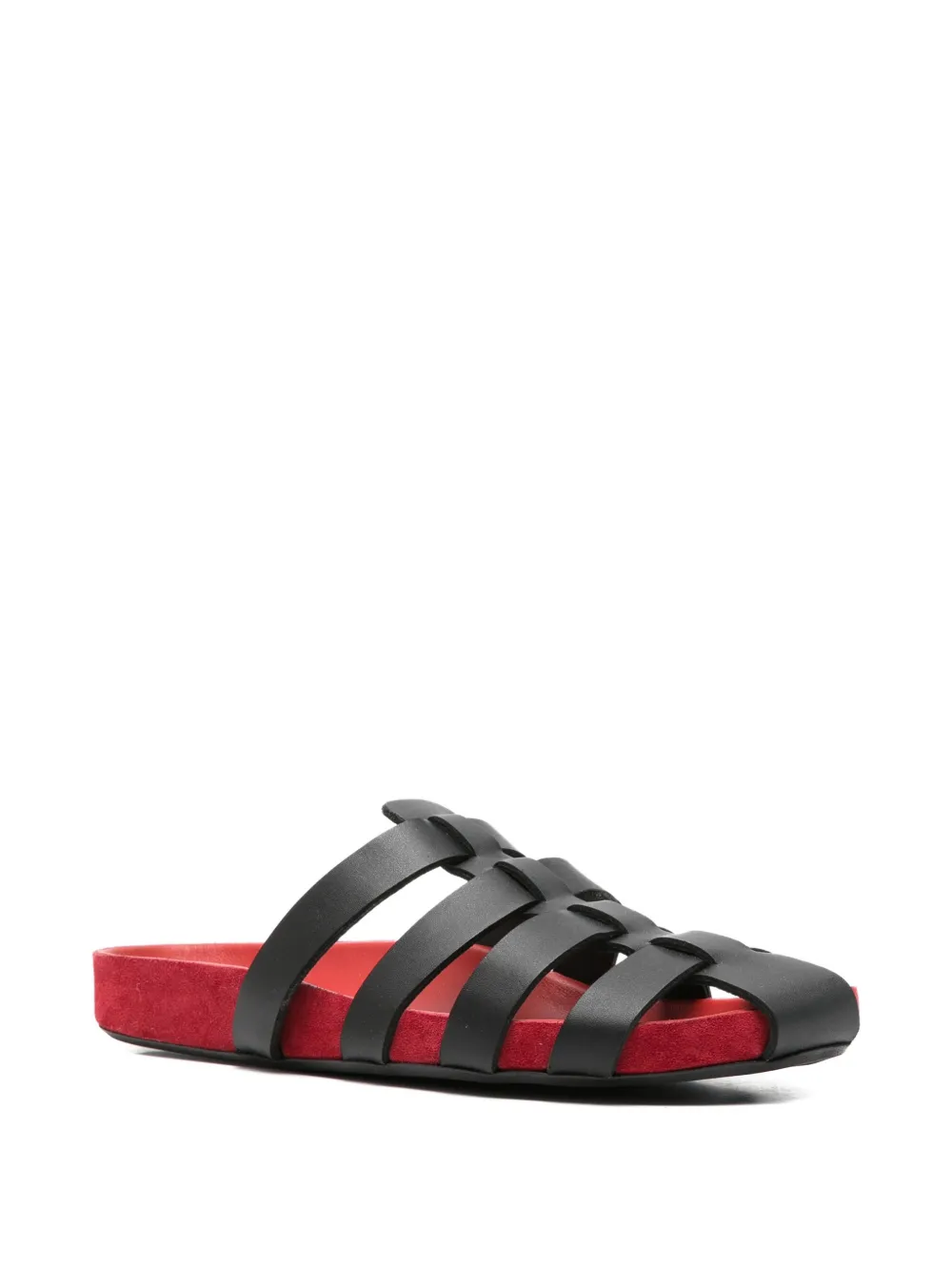 Jude Dusty gekooide sandalen Zwart