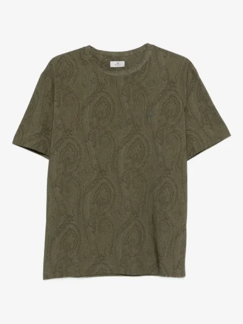 ETRO playera con motivo de cachemira